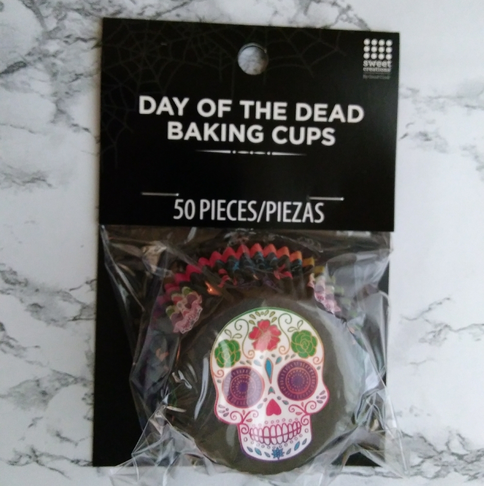 Day of the Dead Baking Cupcake Cups